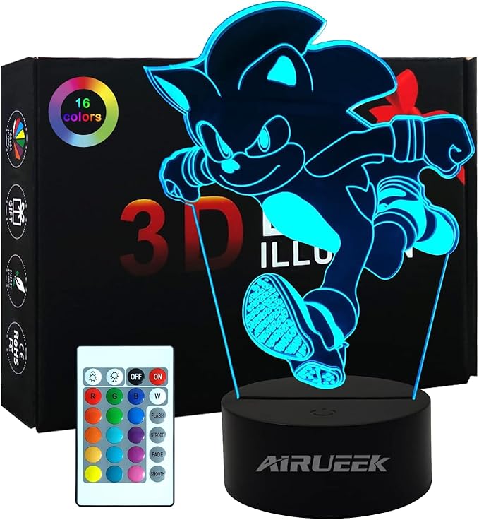 Sonic The Hedgehog Night Light