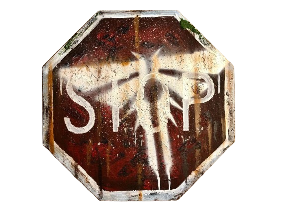 The Last of Us Firefly Stoppschild